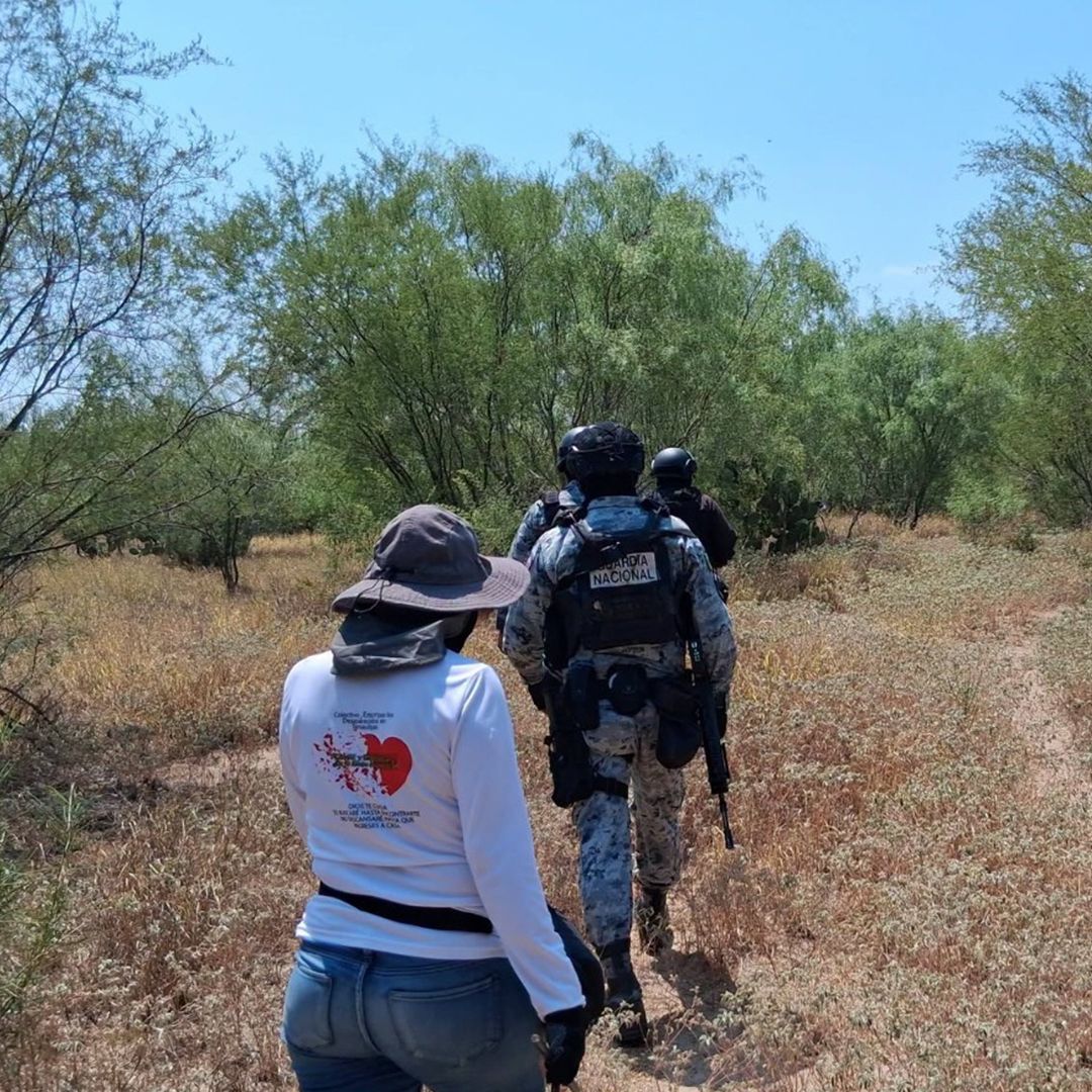 Colectivo Amor por los Desaparecidos Localiza Restos Óseos en Tamaulipas